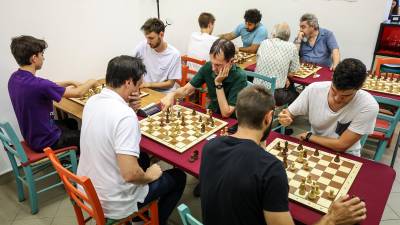 Turnir je potekal v prostorih društva Lab Šah v Trstu (TEDESCHI / FOTODAMJ@N)