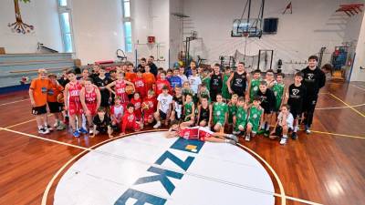 Pri Briščikih potekal mednarodni košarkarski turnir U11