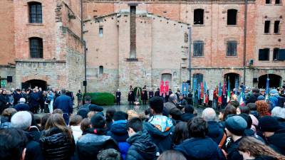 Lanskoletna svečanost v Rižarni ob dnevu spomina (FOTODAMJ@N)