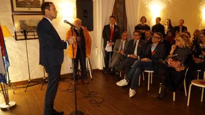 V Števerjanu je bil prisoten tudi predsednik Dežele FJK Massimiliano Fedriga (BUMBACA)