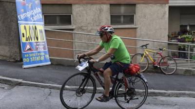 S strmo rebrijo Scala Santa se bo spopadlo 223 telačev in kolesarjev