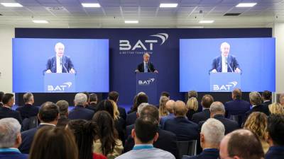 Včerajšnje predstavitve se je udeležil tudi minister za nacionalno proizvodnjo Adolfo Urso (TEDESCHI/FOTODAMJ@N)