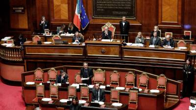 Italijanski senat (ANSA, fotografija je simboliča)