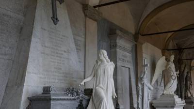 Prenovili so tudi monumentalno grobnico družine Burgstaller - Bidischini