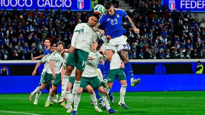 Italija je v Bergamu premagala Severno Irsko z 2:0 (ANSA)