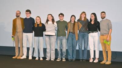 Pobudniki projekta Tržaška osmica in nekateri nastopajoči v filmu (FOTODAMJ@N)