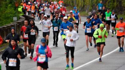 Tekači so premagali tudi burjo (FOTODAMJ@N)