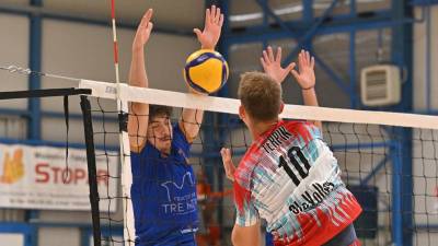 SloVolley ZKB bo danes igral v telovadnici Vascotto v Ulici Giulia v Trstu (FOTODAMJ@N)