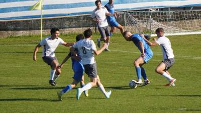 Fotografija z današnje tekme Azzurra – Sovodnje v Gorici (MAREGA / TIBALDI)