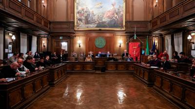 Tržaški mestni svet (ARHIVSKI POSNETEK)