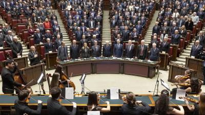 Spominska slovesnost ob dnevu spomina na fojbe in eksodus v italijanski poslanski zbornici (KVIRINAL)