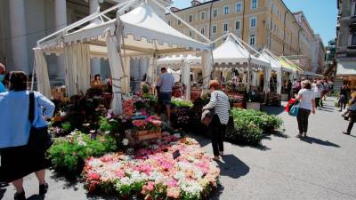 Tradicionalna prireditev Trieste in Fiore se je vrnila na tržaške ulice (FOTODAMJ@N)