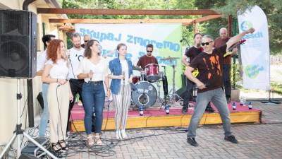 Skupina Blek Panters je himno prvič javno predstavila prejšnji teden (FOTODAMJ@N)