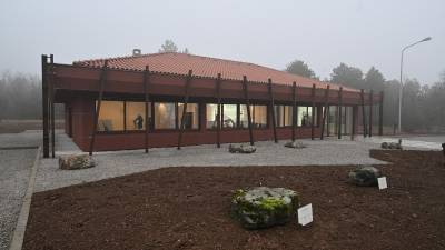 Nekdanja karavla slovenske policije na mejnem prehodu pri Lipici, kjer bo domoval EZTS