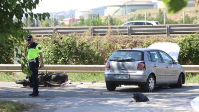 Motorist iz Trsta je na kraju nesreče podlegel poškodbam