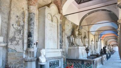 Grobnica se nahaja na tržaškem pokopališču (ARHIV)