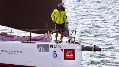 Na startni črti v pričakovanju poka, ki bo naznanil Barcolano 57 (TEDESCHI / FOTODAMJ@N)