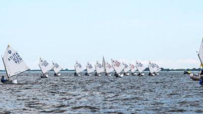 Čupa je pred kratkim organizirala regato za 11. trofejo Sesljanskega zaliva v razredu optimist