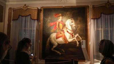 Restavrirana poslikava Ferdinanda Habsburškega (BUMBACA)