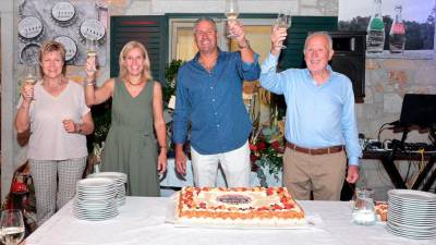 Dve generaciji družinskega podjetja med petkovim slavjem (FOTO 360)