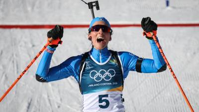 Olimpijska prvakinja Lisa Vittozzi (ANSA)