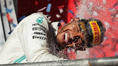 Mercedesov dirkač Lewis Hamilton (AP)