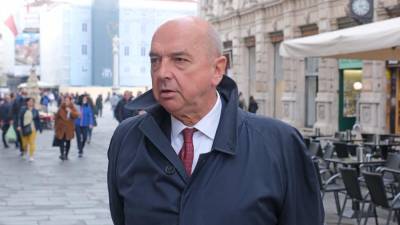 Tržaški župan Roberto Dipiazza je dejal, da meje s Slovenijo ne gre zapreti (FOTOD@MJAN)