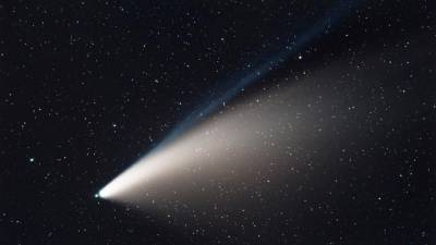 Komet Neowise posnet iz Brkinov (DAVID KRALJ)