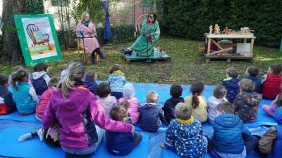 Pravljica v vrtcu v Pevmi (MAREGA)
