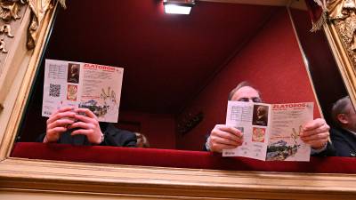 V Trstu prvič zadonel Zlatorog