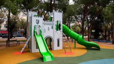 Nova igrala v borovem gozdiču v Barkovljah