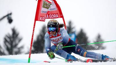 Zmagovalka Valerie Grenier (ANSA)