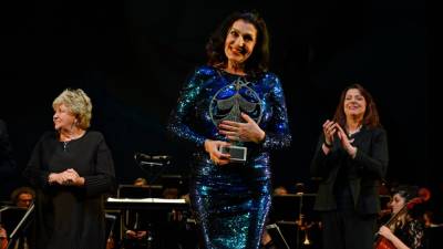 Jadranka Jovanović je prejela Mednarodno nagrado operete (FOTODAMJ@N)
