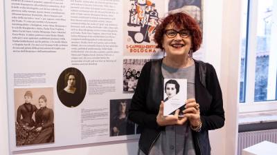 Zgodovinarka Marcella Filippa, avtorica knjige o življenju Ursule Hirschmann (FOTODAMJ@N)
