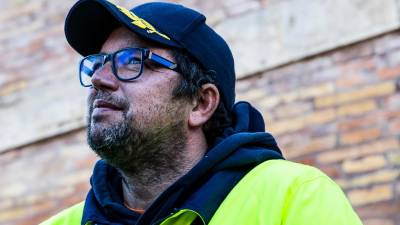 Stefano Puzzer (ANSA)