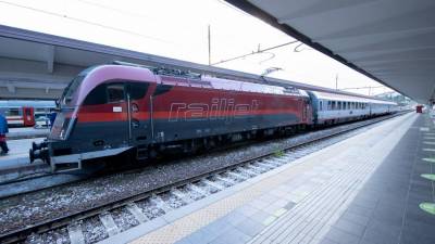 Direktno železniško povezavo med Trstom in Dunajem so na novo vzpostavili v začetku junija (FOTODAMJ@N)
