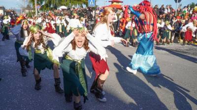 Skupina iz Križa na lanskem Sovodenjskem pustu (ARHIV)