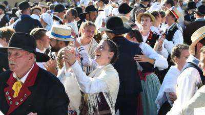 Slavje na Kraški ohceti leta 2022 (FOTODAMJ@N)