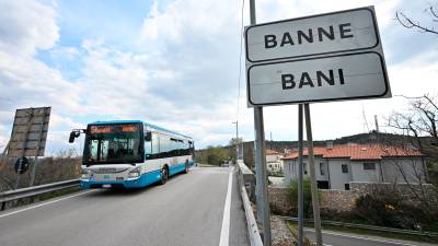 Most pri Banih je spet prevozen (FOTODAMJ@N)