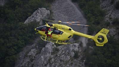Reševalni helikopter, fotografija je simbolična (FOTODAMJ@N)