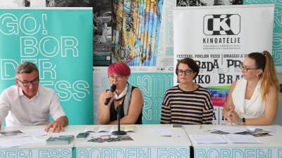 Stojan Pelko, Mateja Zorn, Mateja Lazar in Lara Devetak (KINOATELJE)