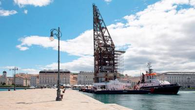 Ursus priplul na pomol Audace