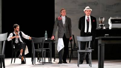 Kavarni Carla Goldonija v tržaški interpretaciji Janusza Kice (FOTODAMJ@N)