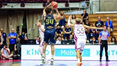 Italija se je 9. avgusta v Trstu na pripravljalni tekmi pomerila z Latvijo (TEDESCHI/FOTODAMJ@N)