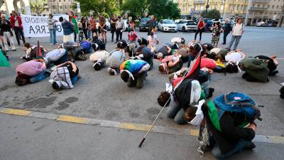 Flash mob na Trgu Oberdan (FOTODAMJ@N)