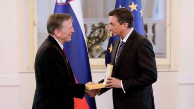 Predsednik Pahor odlikuje kongresnika ZDA Gosarja (UPRS)