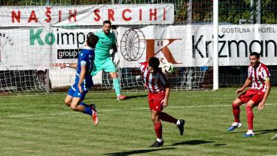 Tržaški derbi v Repnu med Krasom in San Luigijem (TEDESCHI / FOTODAMJ@N)