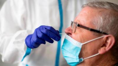 Delež pozitivnih testov je bil 5,01-odstoten (EPA)