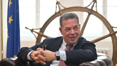 Novi predsednik Pristaniškega sistema vzhodnega Jadrana Marco Consalvo (FOTODAMJ@N)