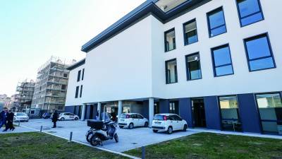 Sedež družbe Esatto pri Sv. Andreju na koncu tržaškega nabrežja